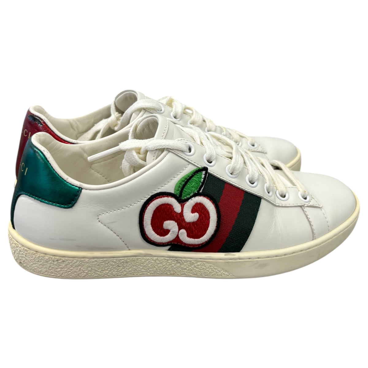 Women's Ace GG Apple Low Trainers Burgundy Size UK 3 / EU 36 - Photo 8