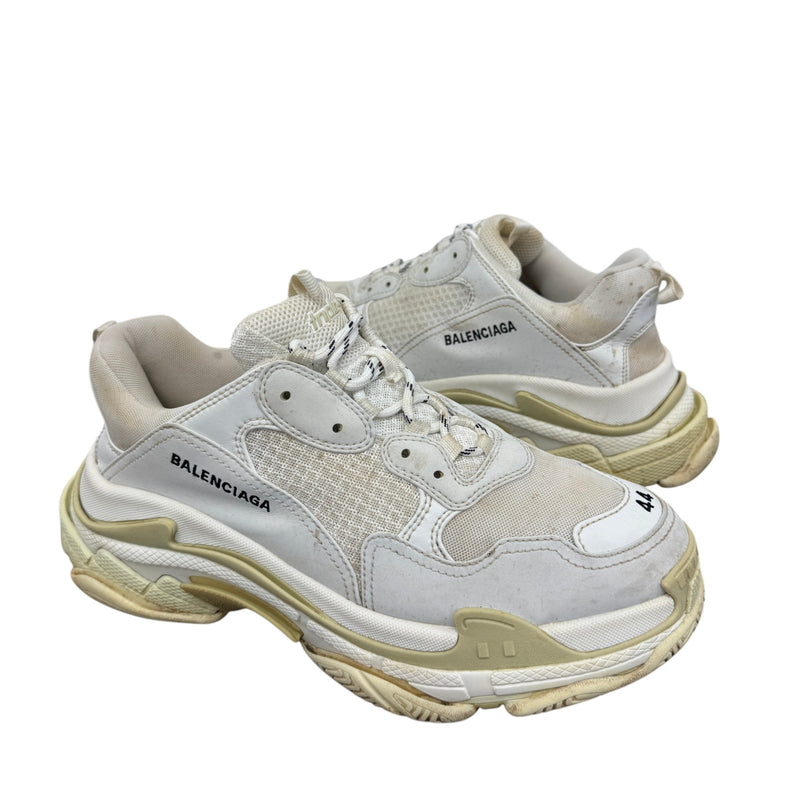 Men's Triple S Low Trainers White Size UK 10 / EU 44