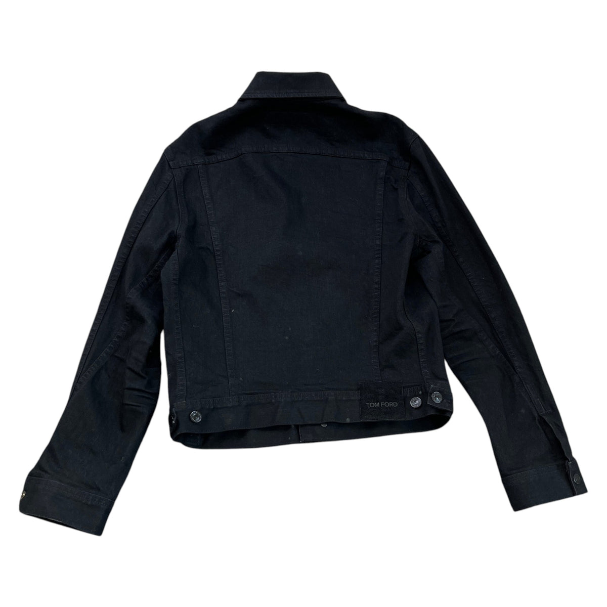 Men's Trucker Jacket Black Size S - Photo 2