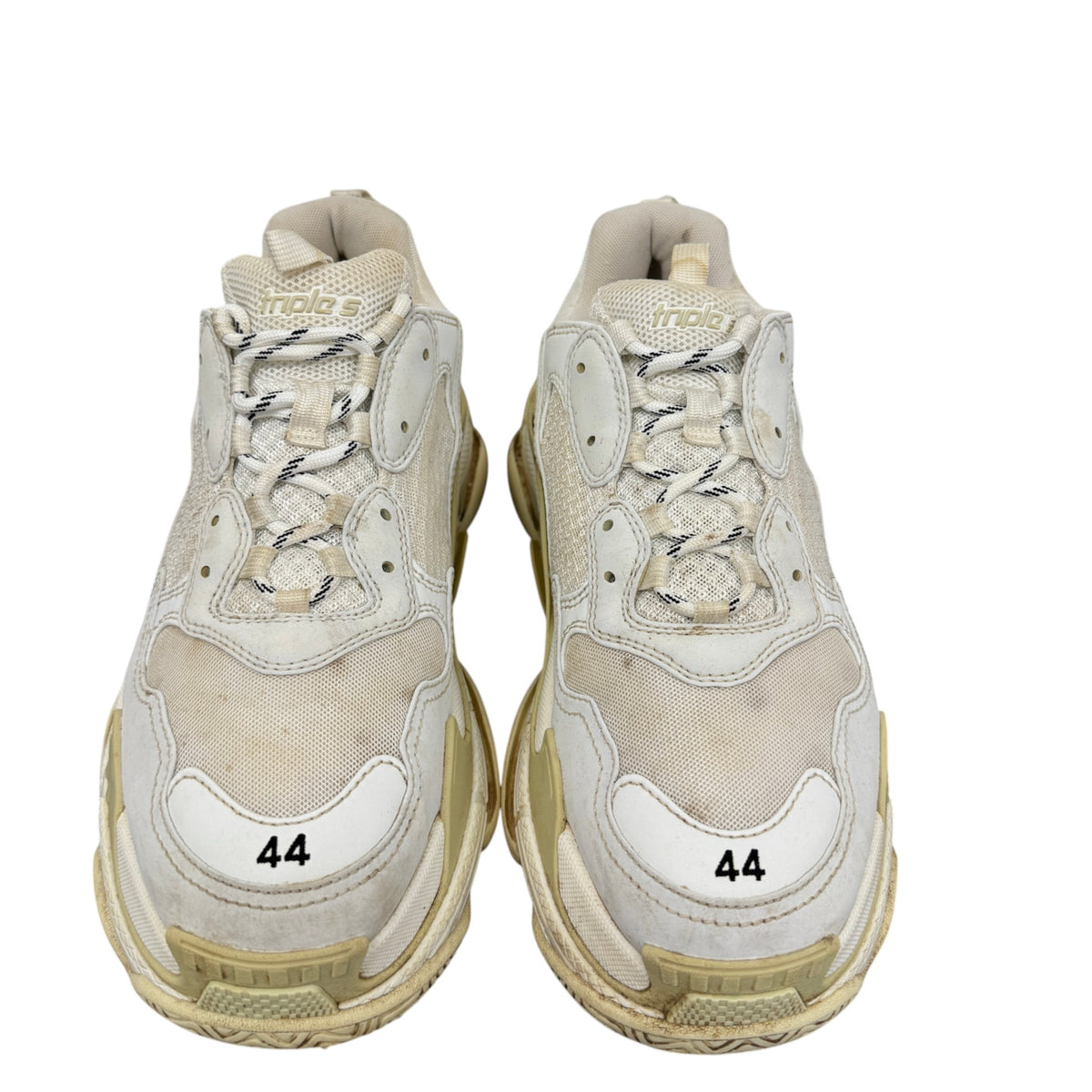 Men's Triple S Low Trainers White Size UK 10 / EU 44 - Photo 6