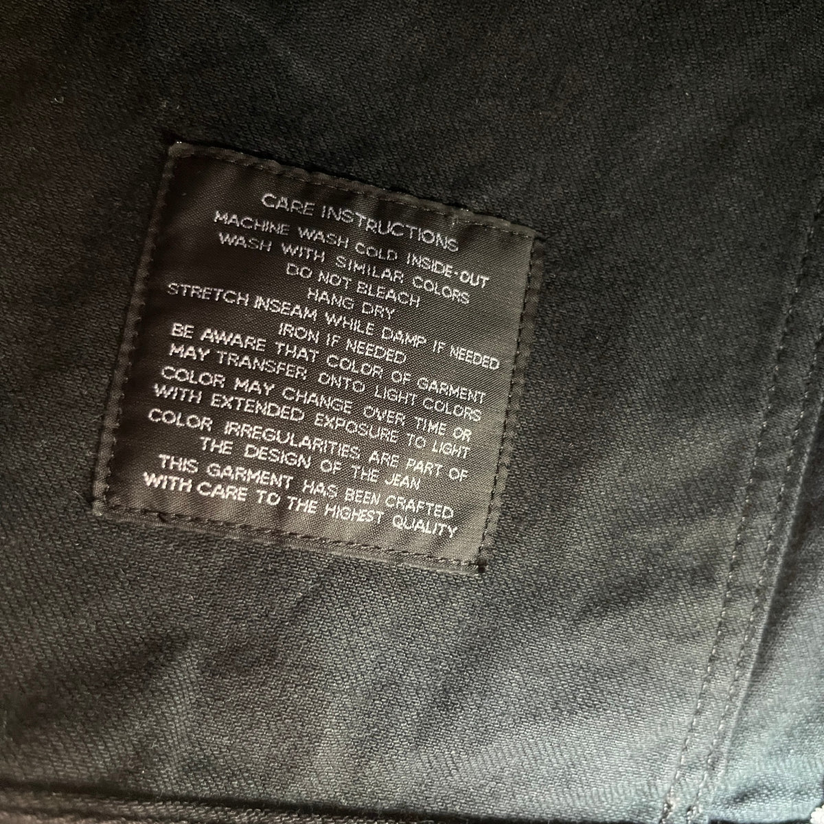 Men's Trucker Jacket Black Size S - Photo 7