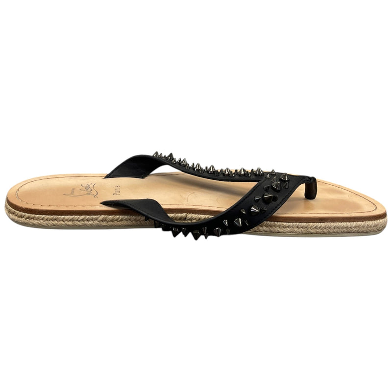 Men's Sabots Slides Black Size UK 9 / EU 43