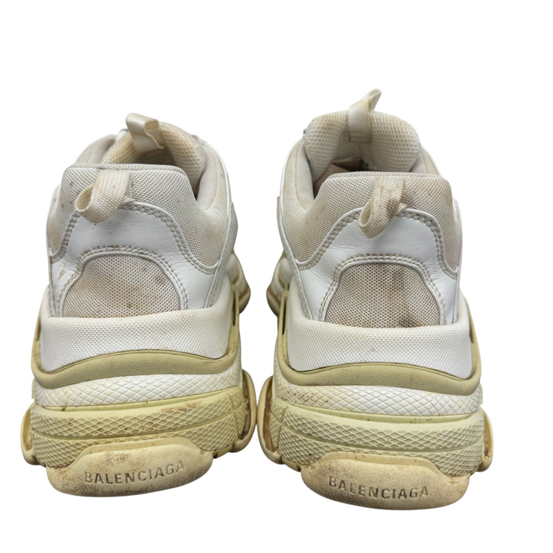 Men's Triple S Low Trainers White Size UK 10 / EU 44