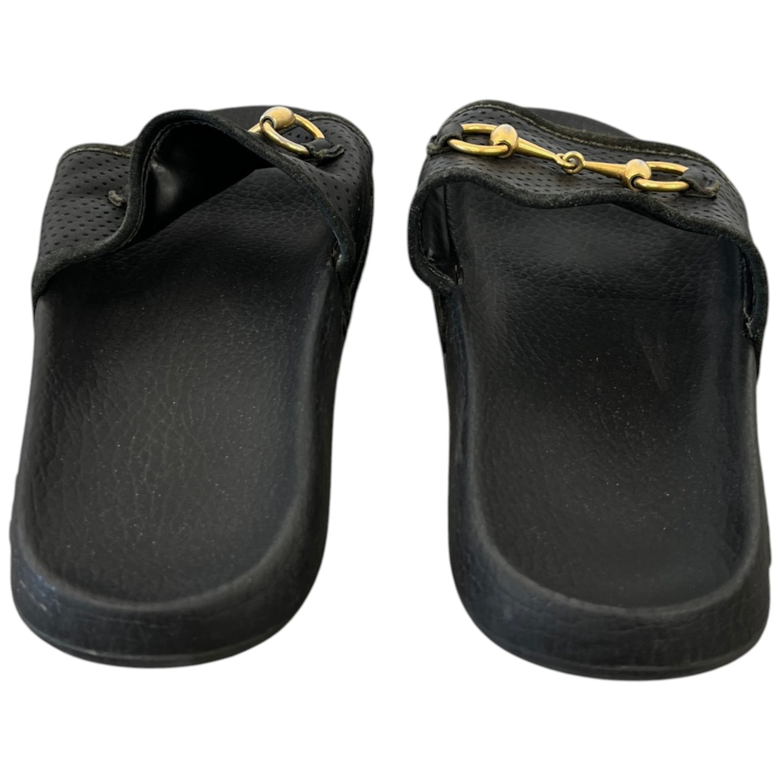 Women's Horsebit Slides Black Size EU 37 / UK 4 - Photo 7
