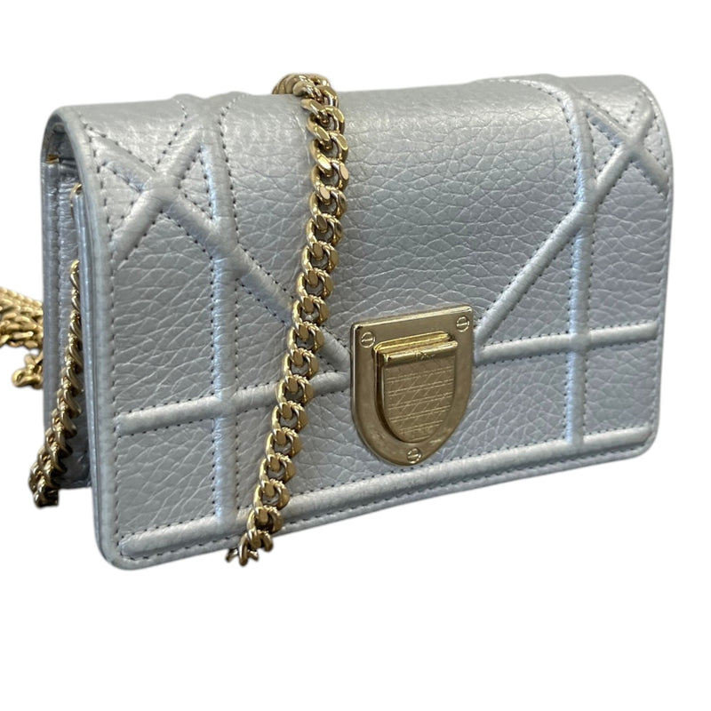 Women's Mini Diorama Handbag Silver