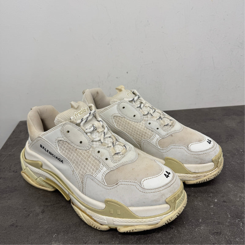 Men's Triple S Low Trainers White Size UK 10 / EU 44
