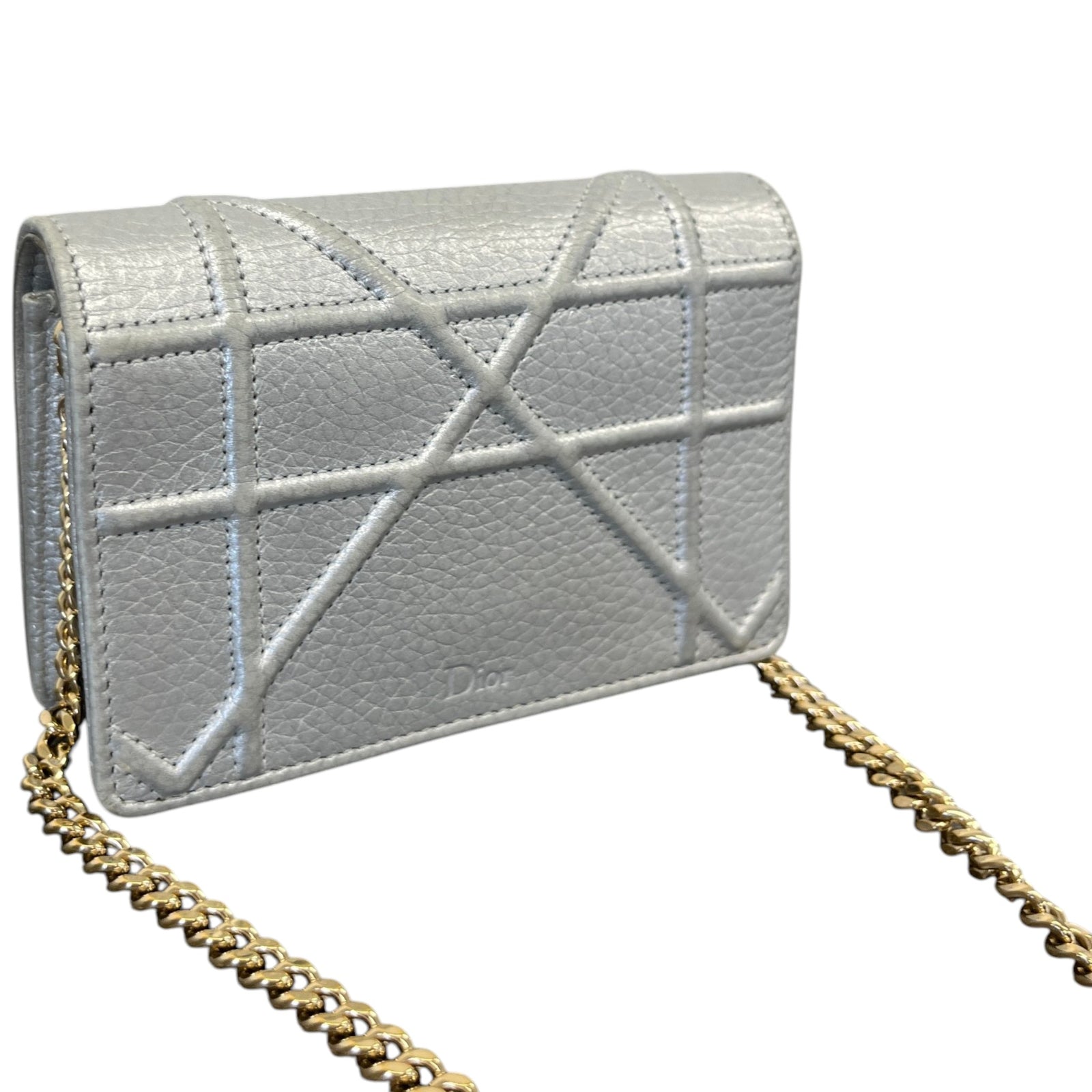 Women's Mini Diorama Handbag Silver - Photo 8