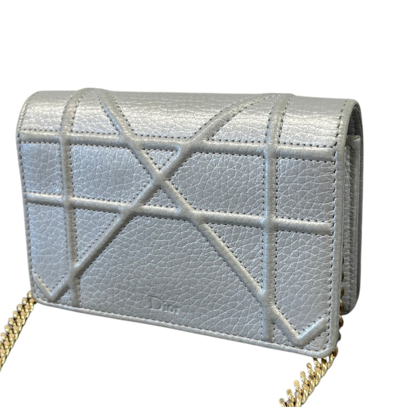 Women's Mini Diorama Handbag Silver