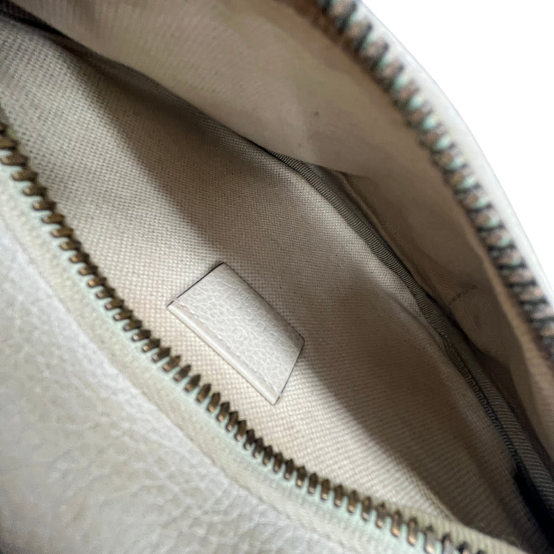 Men's Logo Belt Bag Cream