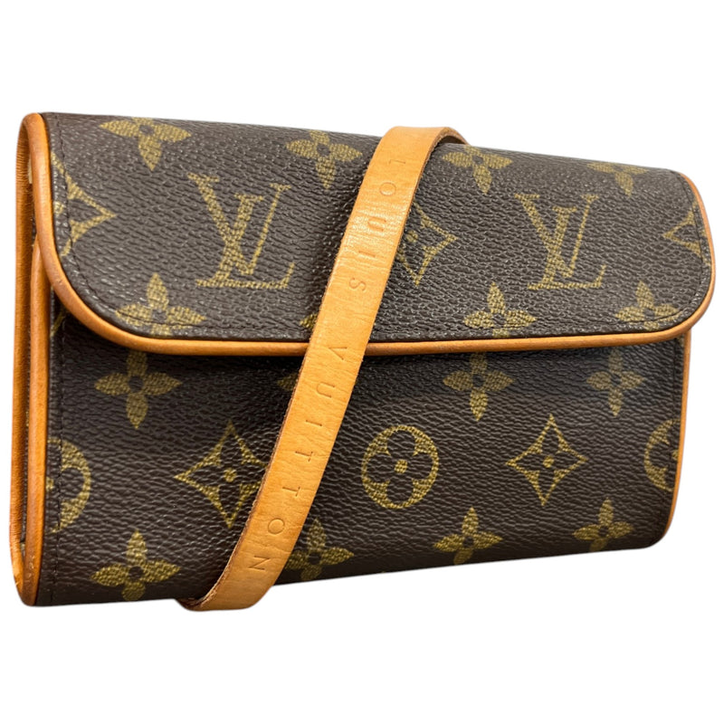 Women's Pochette Florentine Monogram Belt Bag Brown