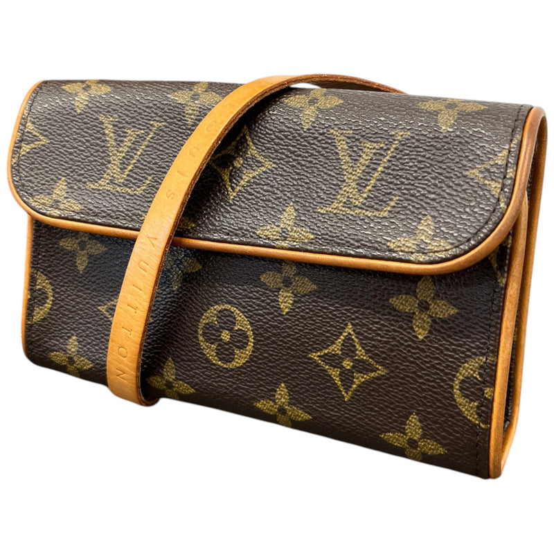 Women's Pochette Florentine Monogram Belt Bag Brown