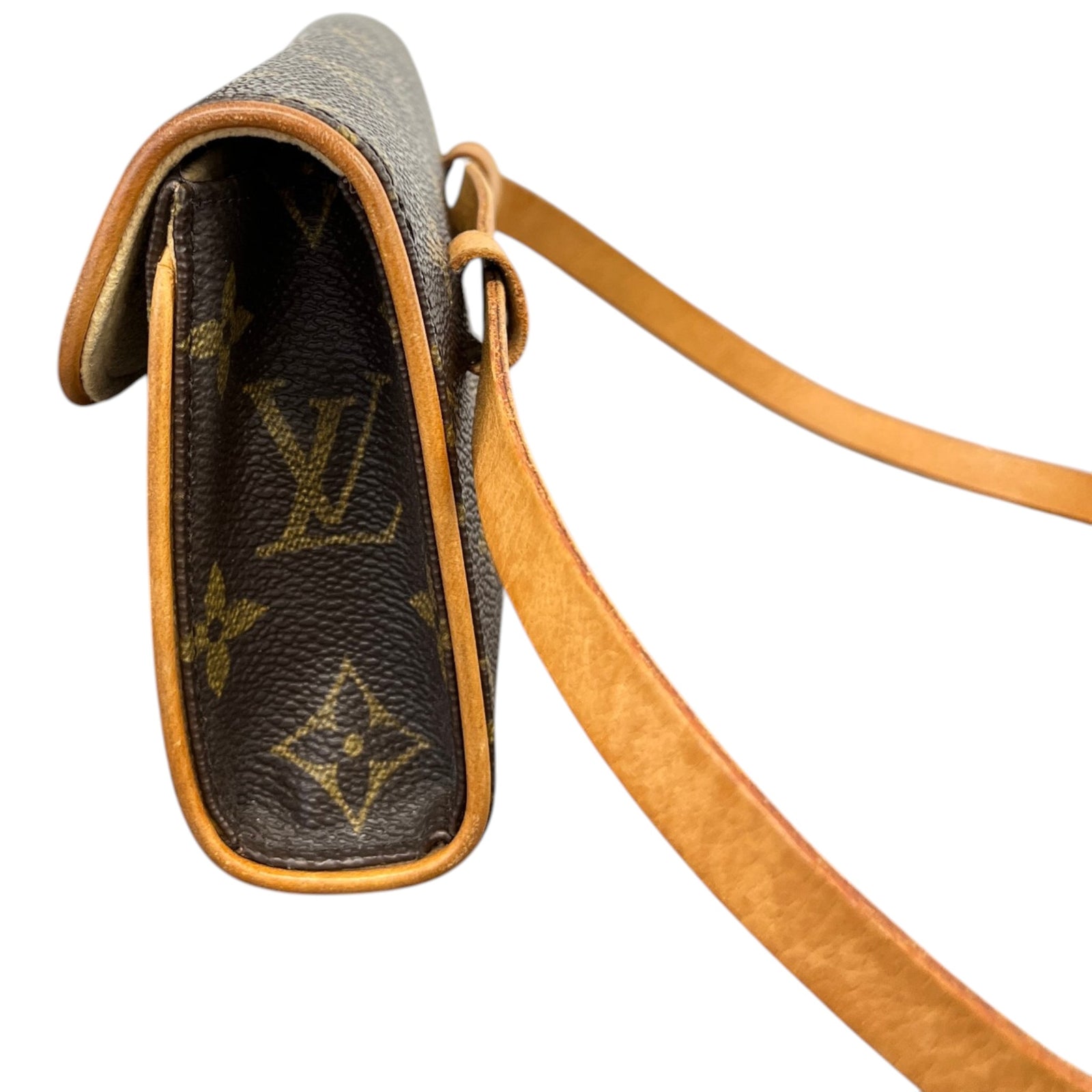 Women's Pochette Florentine Monogram Belt Bag Brown - Photo 7