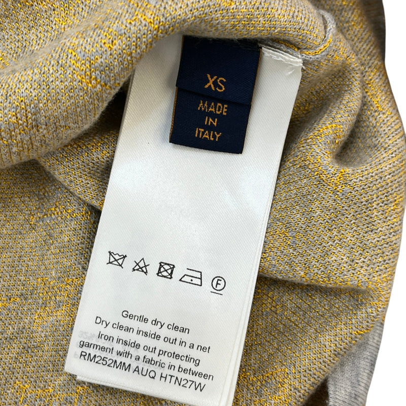 Men's Monogram T-Shirt Grey Size XS
