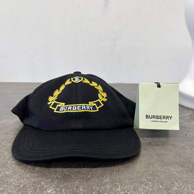 Men's Embroidered Logo Cap Black Size M
