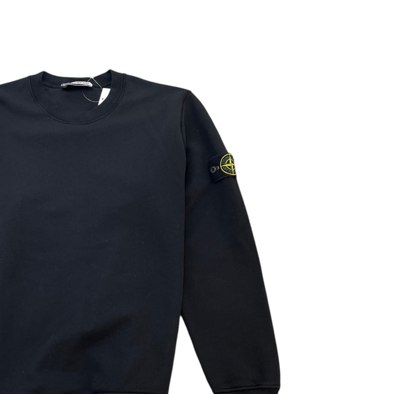 Men's Applique Logo Sweatshirt Black Size L