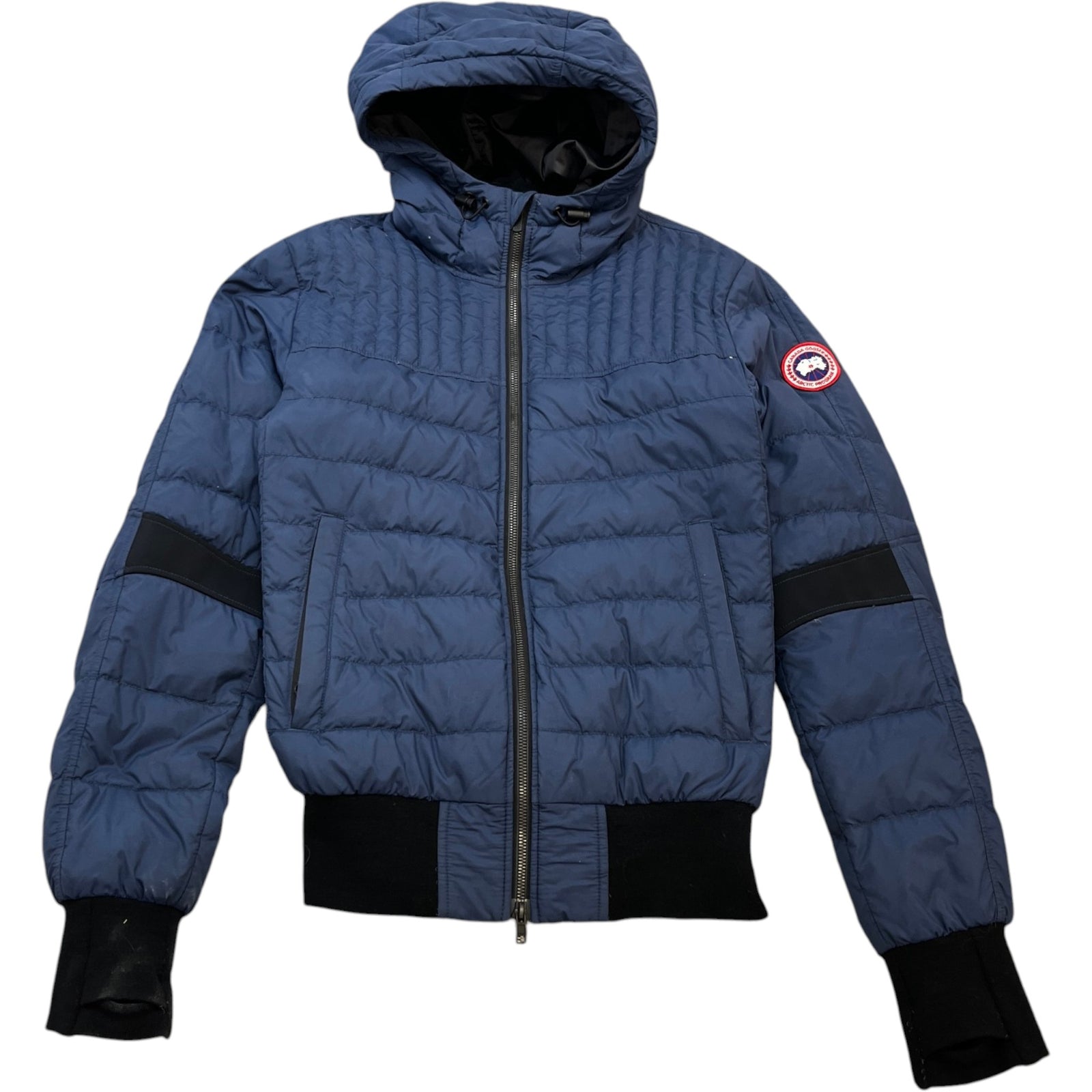 Men's Cabri Hooded Jacket Navy Size M - Photo 1
