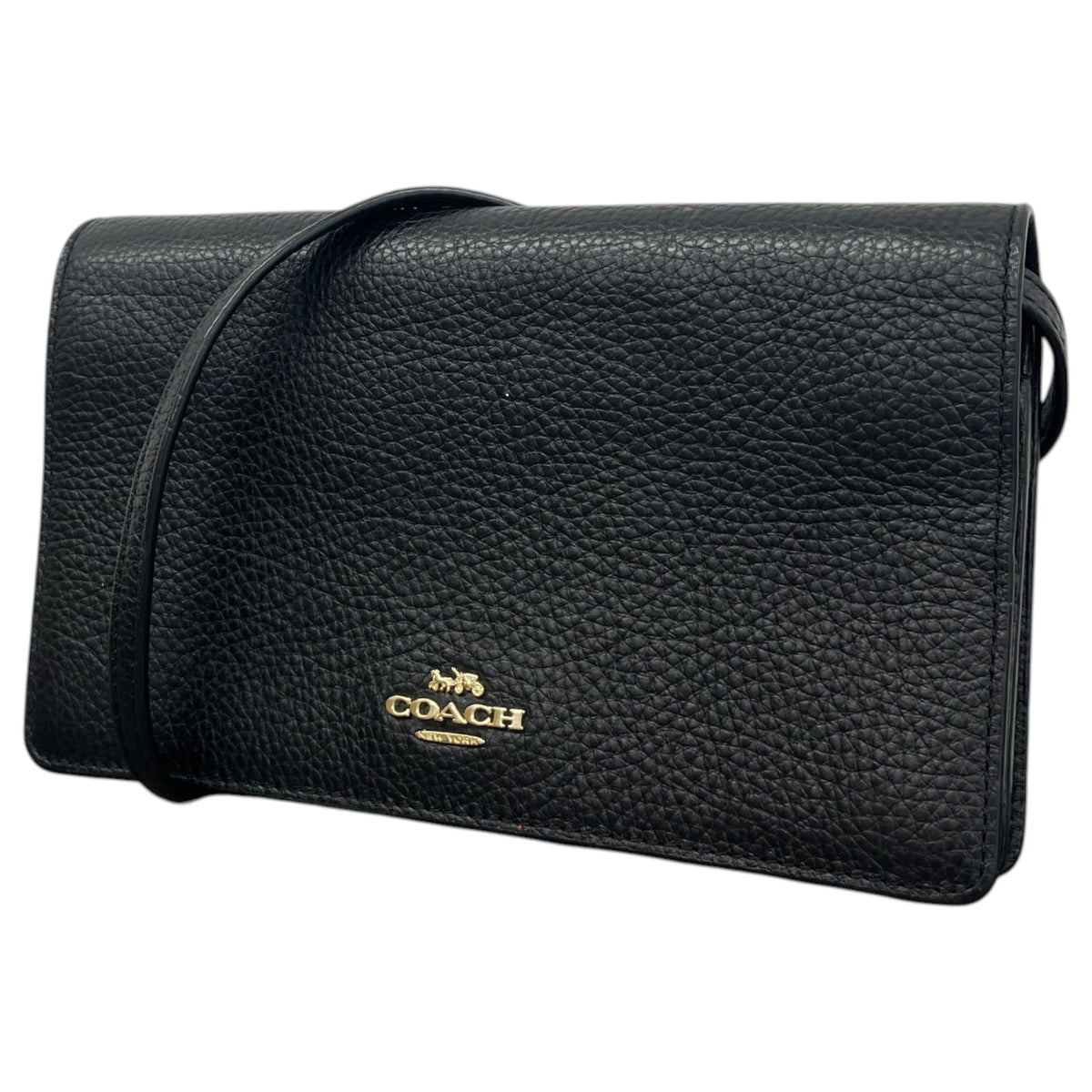 Women's Anna Foldover Crossbody Bag Black - Photo 5