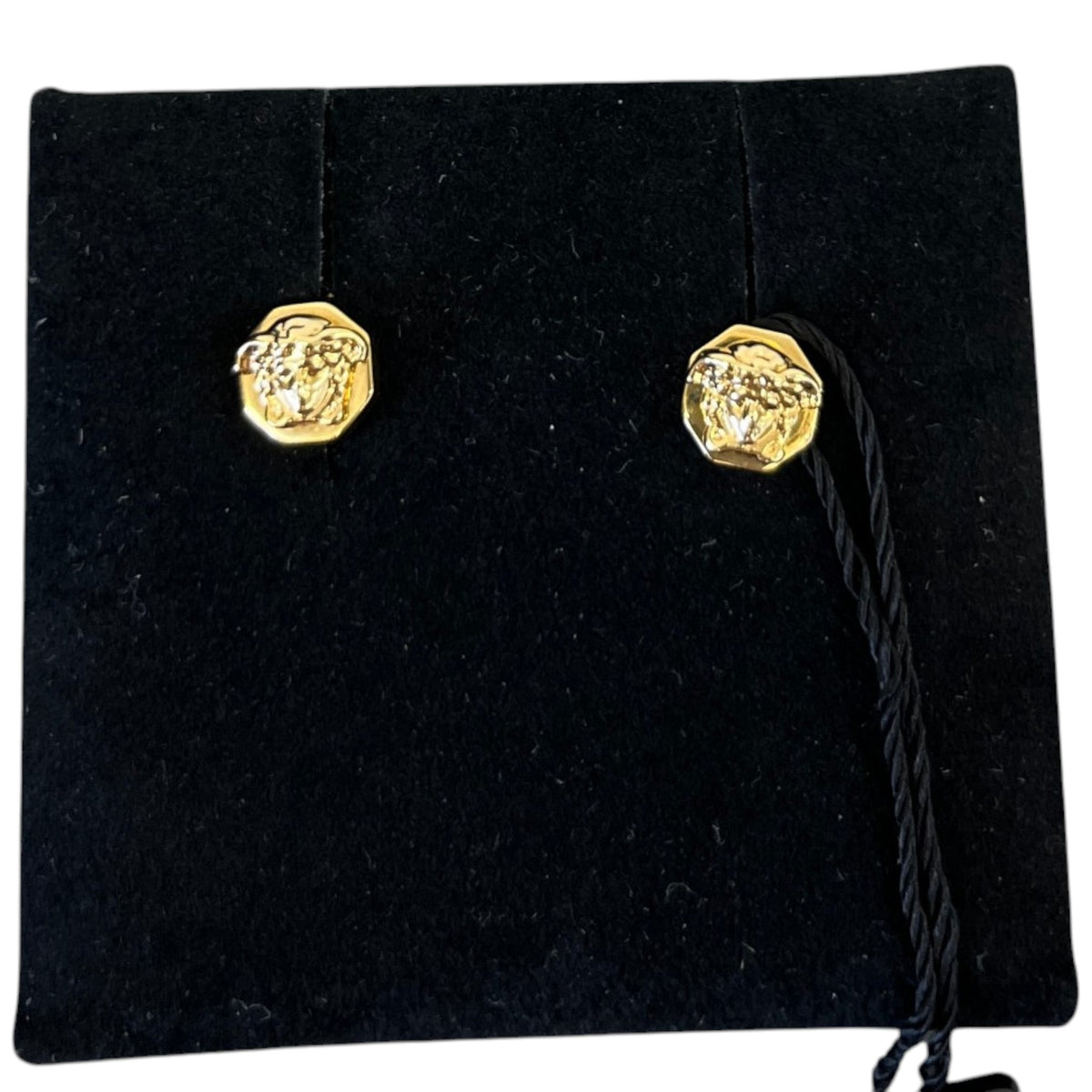 Women's Medusa Stud Earrings Gold - Photo 6