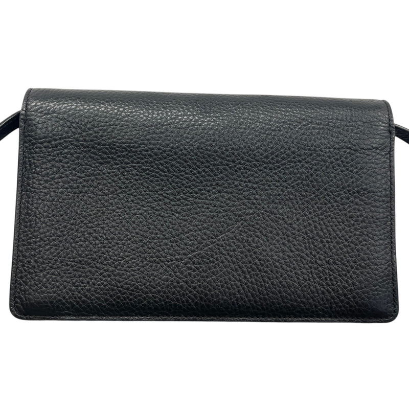 Women's Anna Foldover Crossbody Bag Black