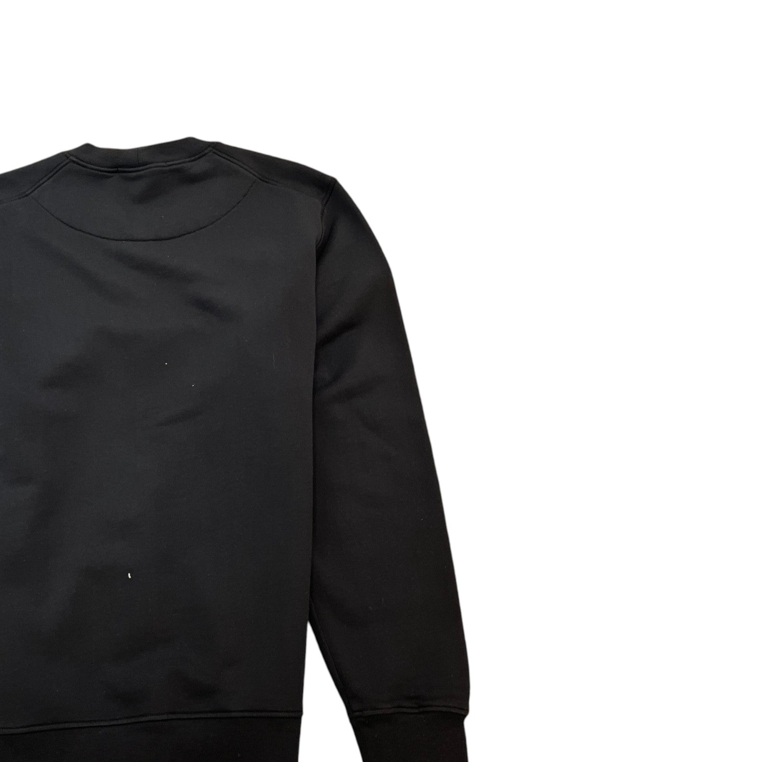 Men's Applique Logo Sweatshirt Black Size L - Photo 4