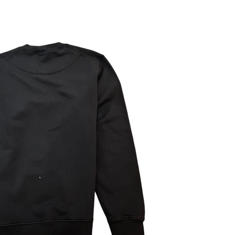 Men's Applique Logo Sweatshirt Black Size L