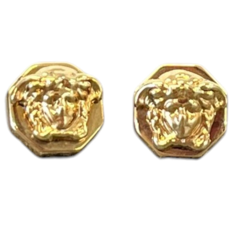 Women's Medusa Stud Earrings Gold