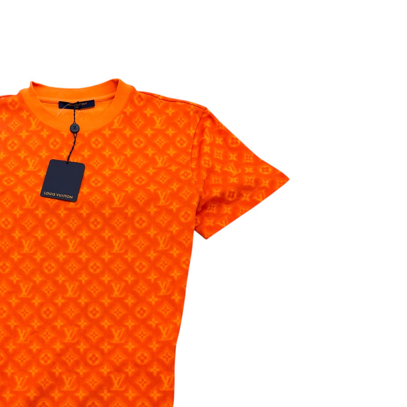 Men's Monogram T-Shirt Orange Size S