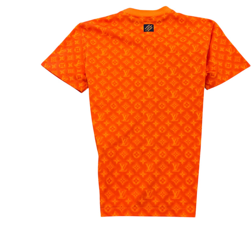 Men's Monogram T-Shirt Orange Size S