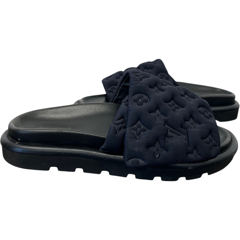 Women's Pool Pillow Comfort Slides Black Size EU 39 / UK 6