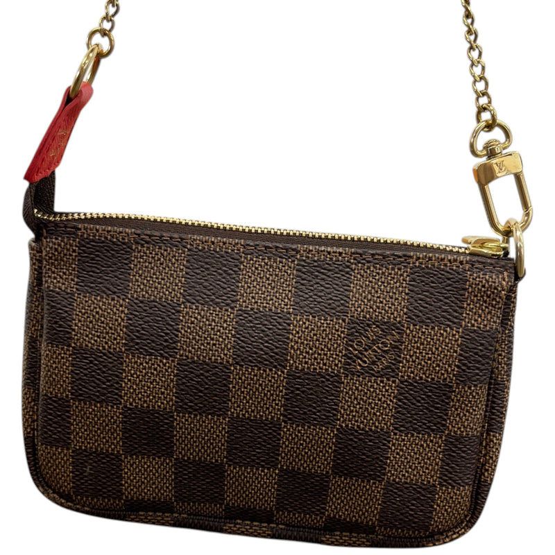 Women's Monogram Pochette Accessories Paris Bag Brown