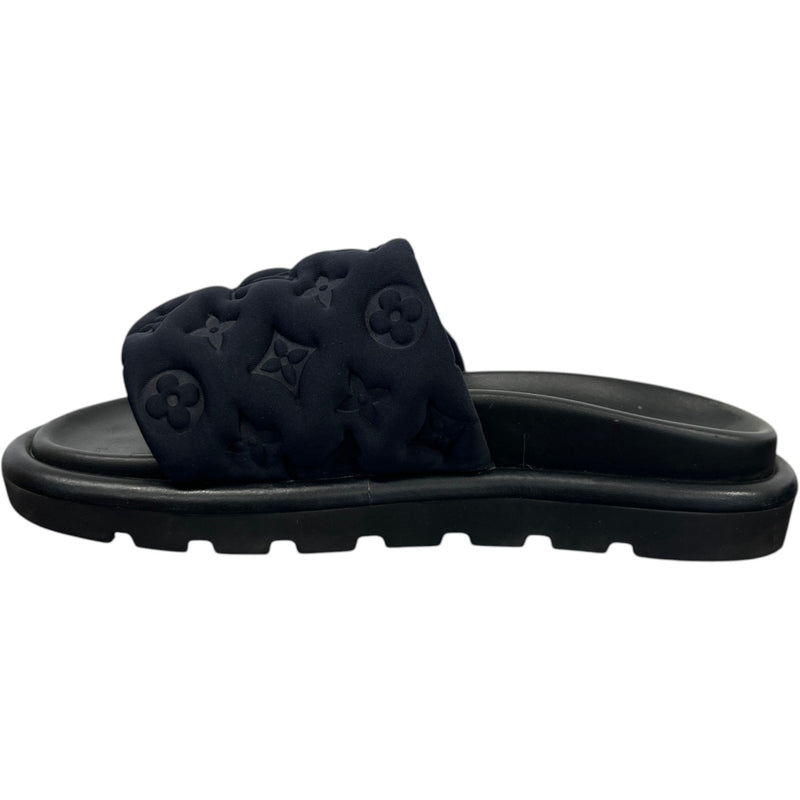 Women's Pool Pillow Comfort Slides Black Size EU 39 / UK 6