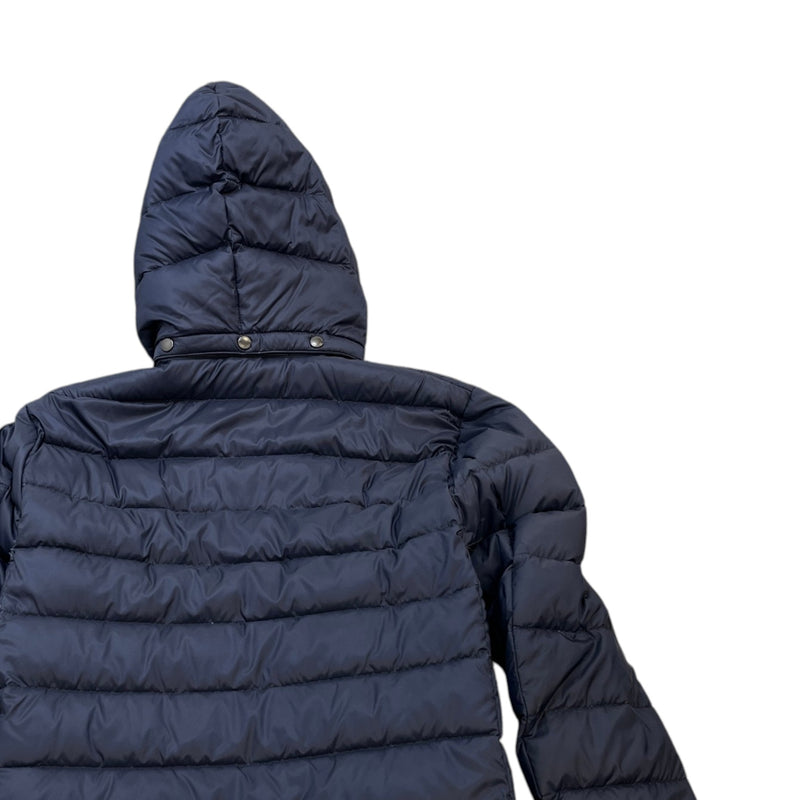 Men's Brit Quilted Down Jacket Navy Size M