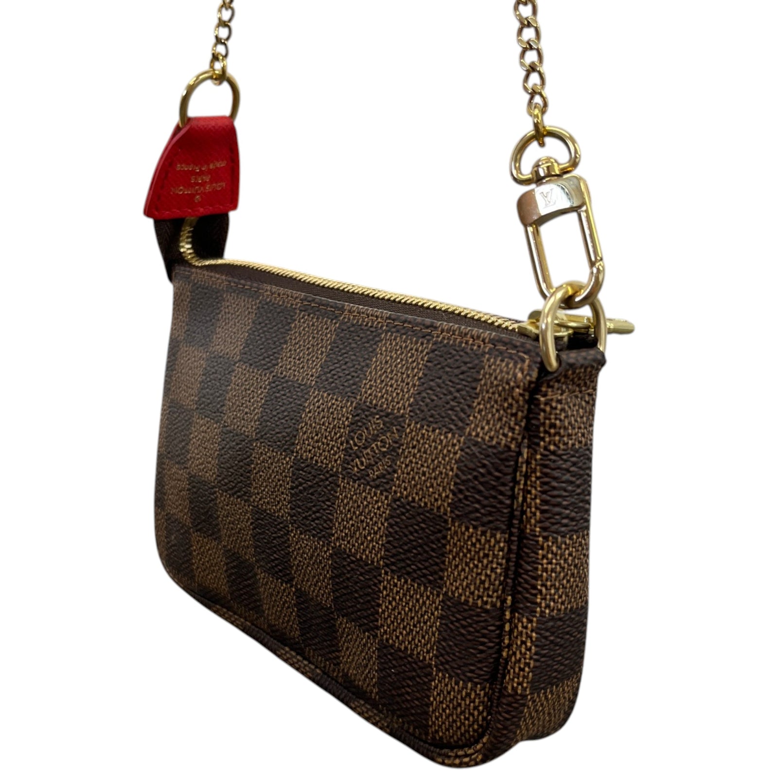Women's Monogram Pochette Accessories Paris Bag Brown - Photo 9