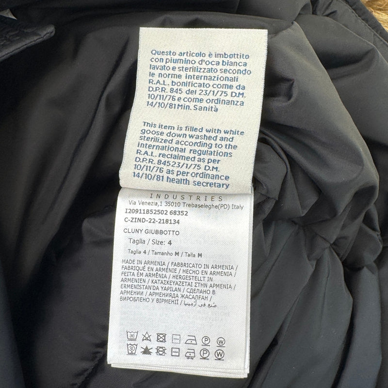 Men's Cluny Down Jacket Black Size 4 / XL