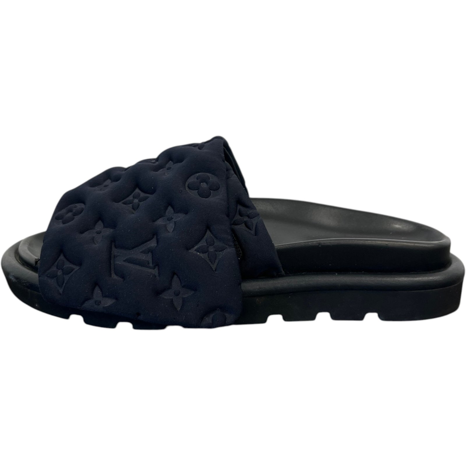 Women's Pool Pillow Comfort Slides Black Size EU 39 / UK 6 - Photo 5