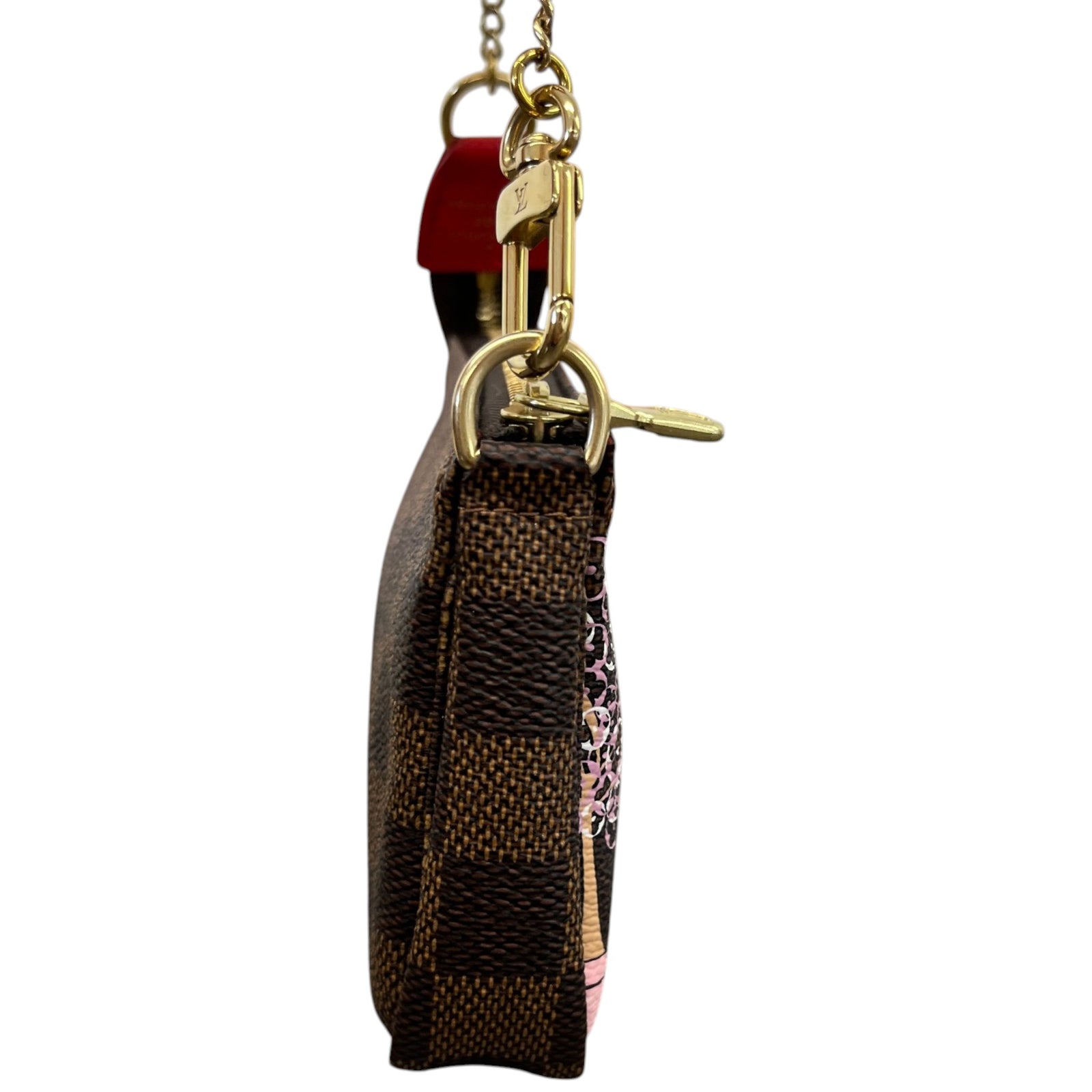 Women's Monogram Pochette Accessories Paris Bag Brown - Photo 10