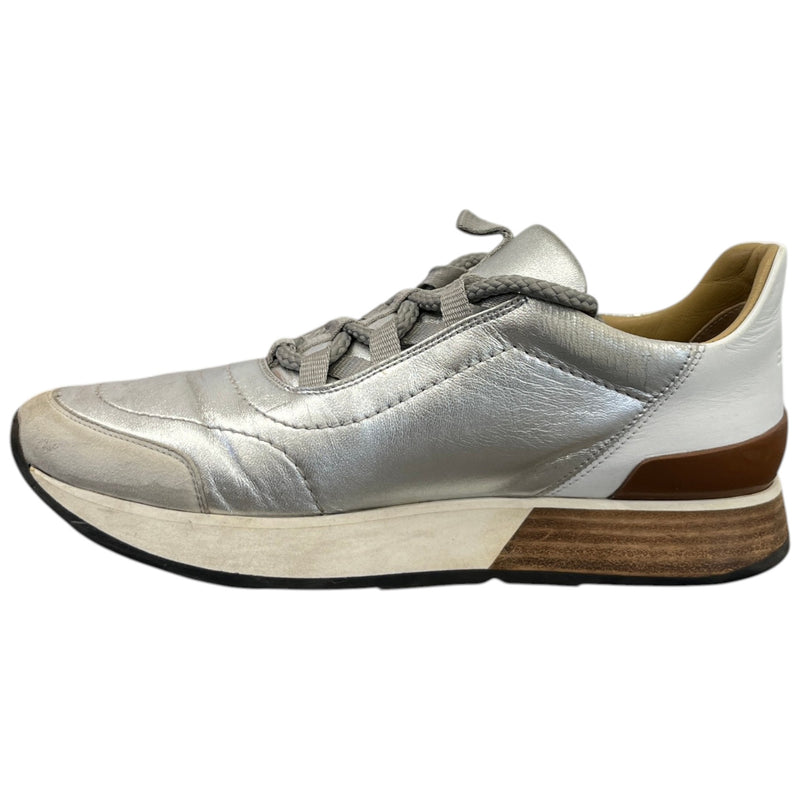 Women's Miles Low Trainers Silver Size EU 36 / UK 3
