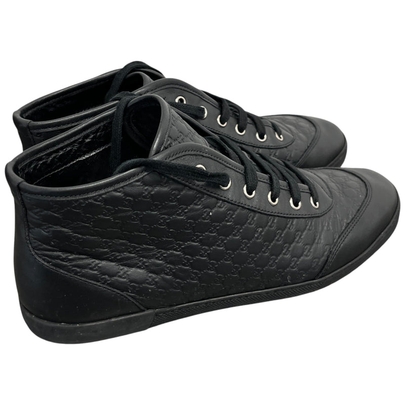 Men's Microguccissima High Trainers Black Size EU 41 / UK 7