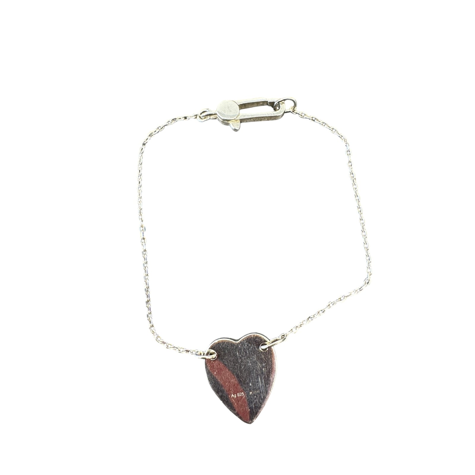Women's Trademark Heart Bracelet Silver - Photo 5