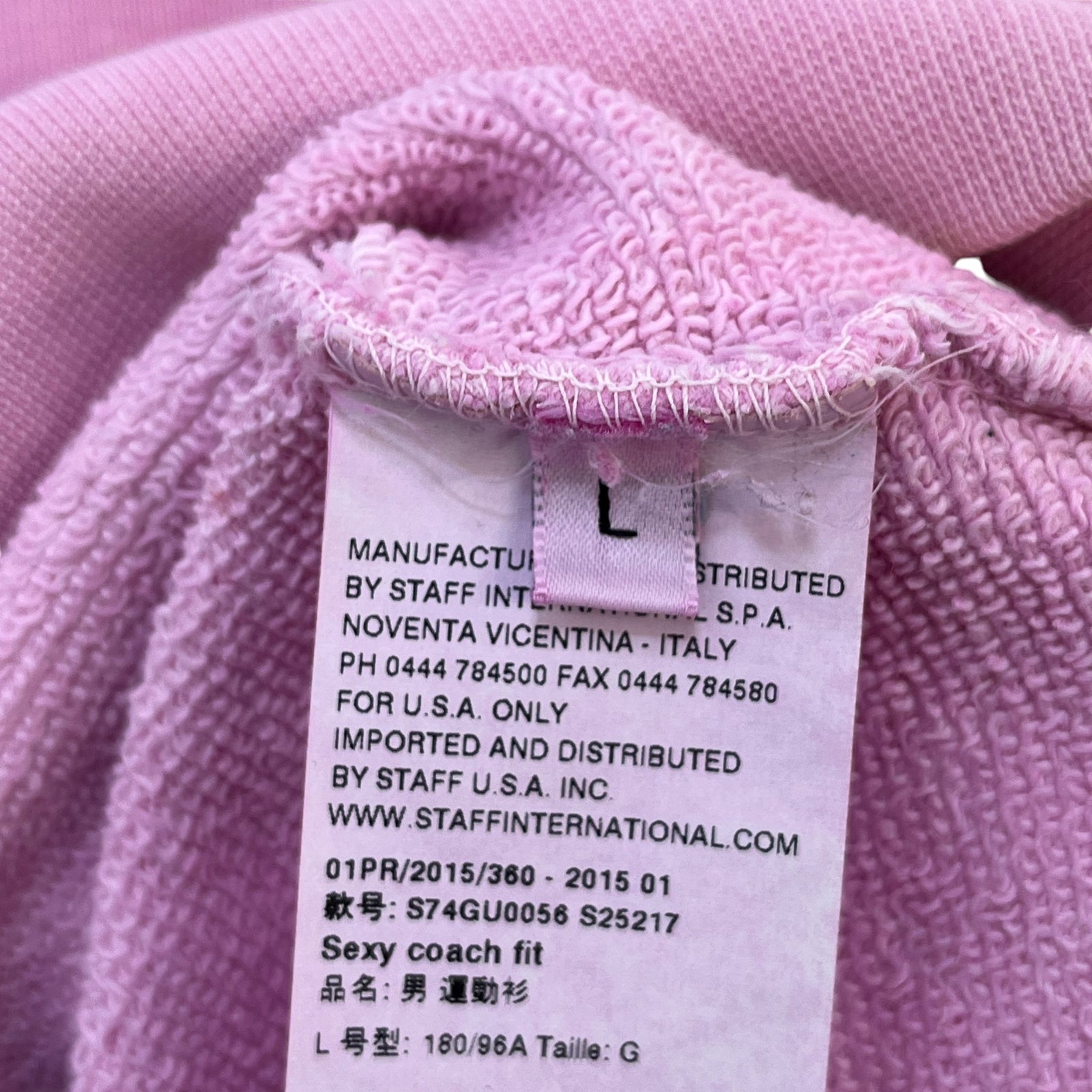 Men's Brothers Graphic Hoodie Pink Size L - Photo 7
