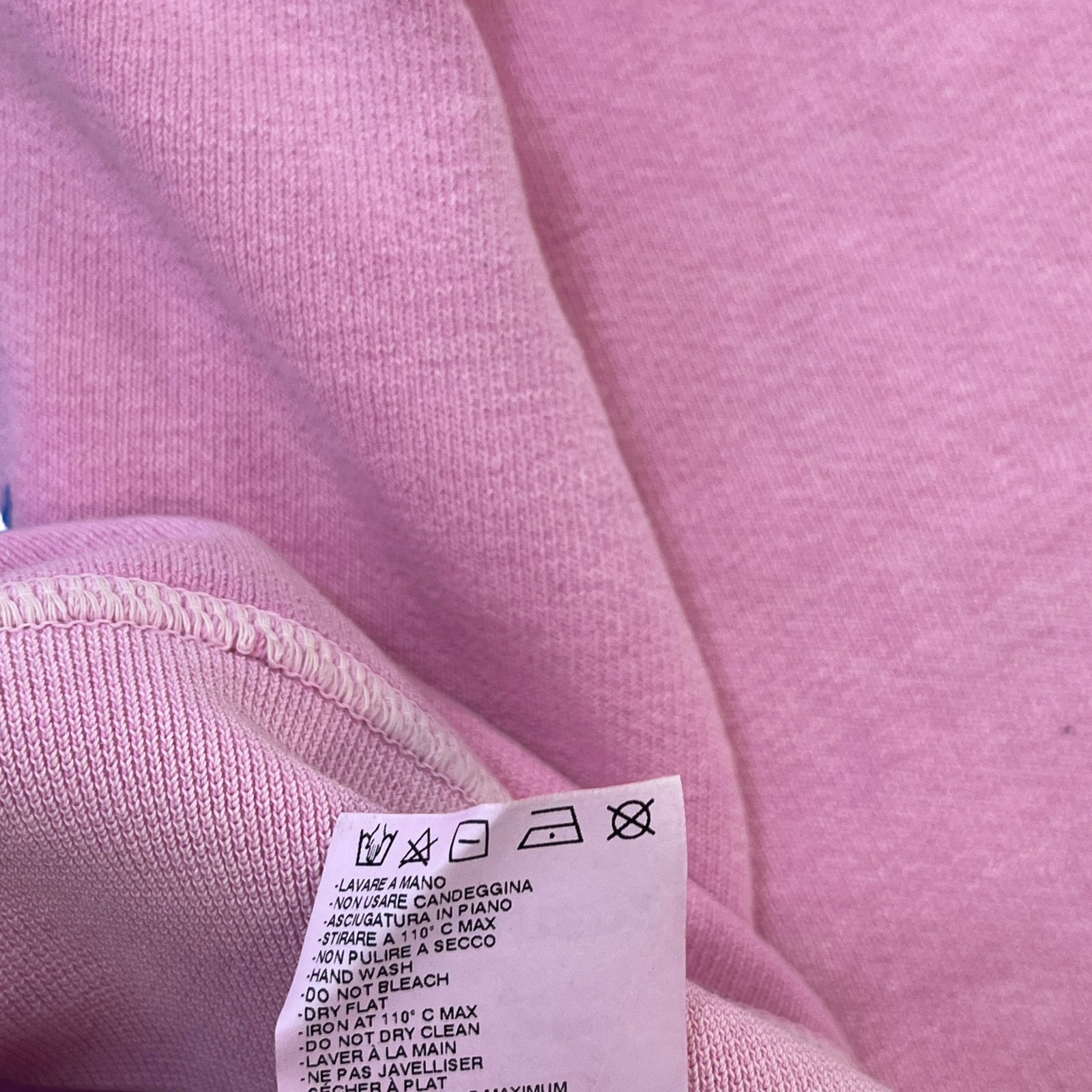 Men's Brothers Graphic Hoodie Pink Size L - Photo 8