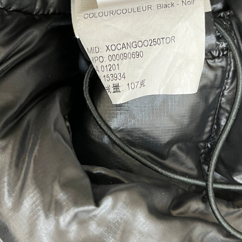 Men's Crofton Down Jacket Black Size XL