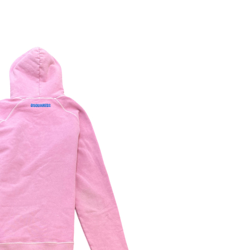 Men's Brothers Graphic Hoodie Pink Size L