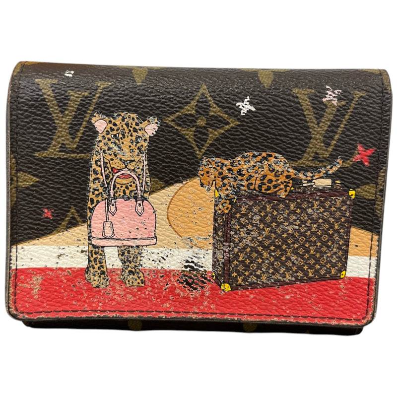 Women's Leopard Victorine Purse Brown