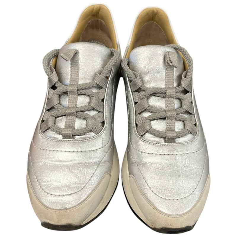 Women's Miles Low Trainers Silver Size EU 36 / UK 3