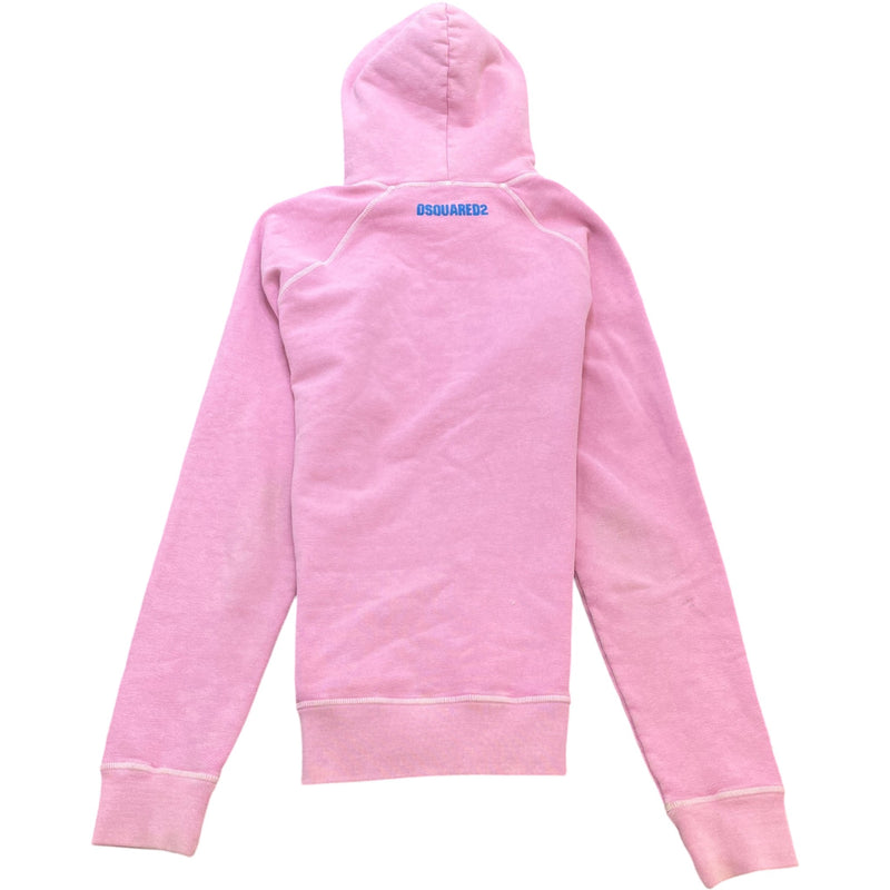 Men's Brothers Graphic Hoodie Pink Size L