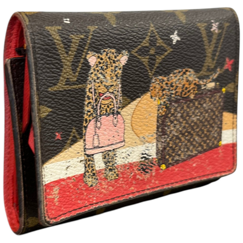 Women's Leopard Victorine Purse Brown