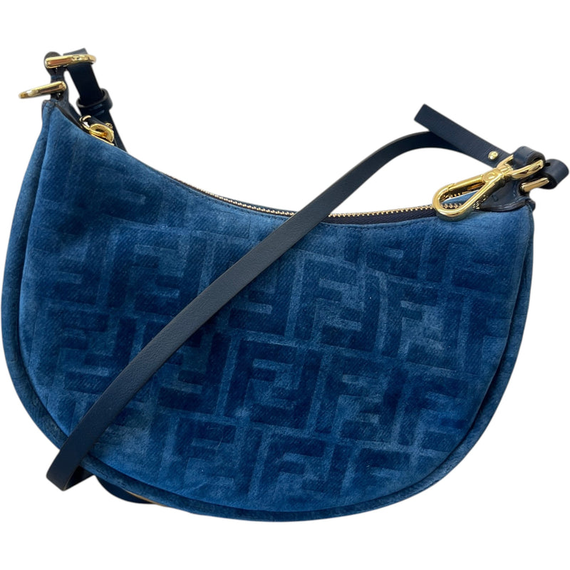 Women's Fendigraphy Mini Handbag Blue