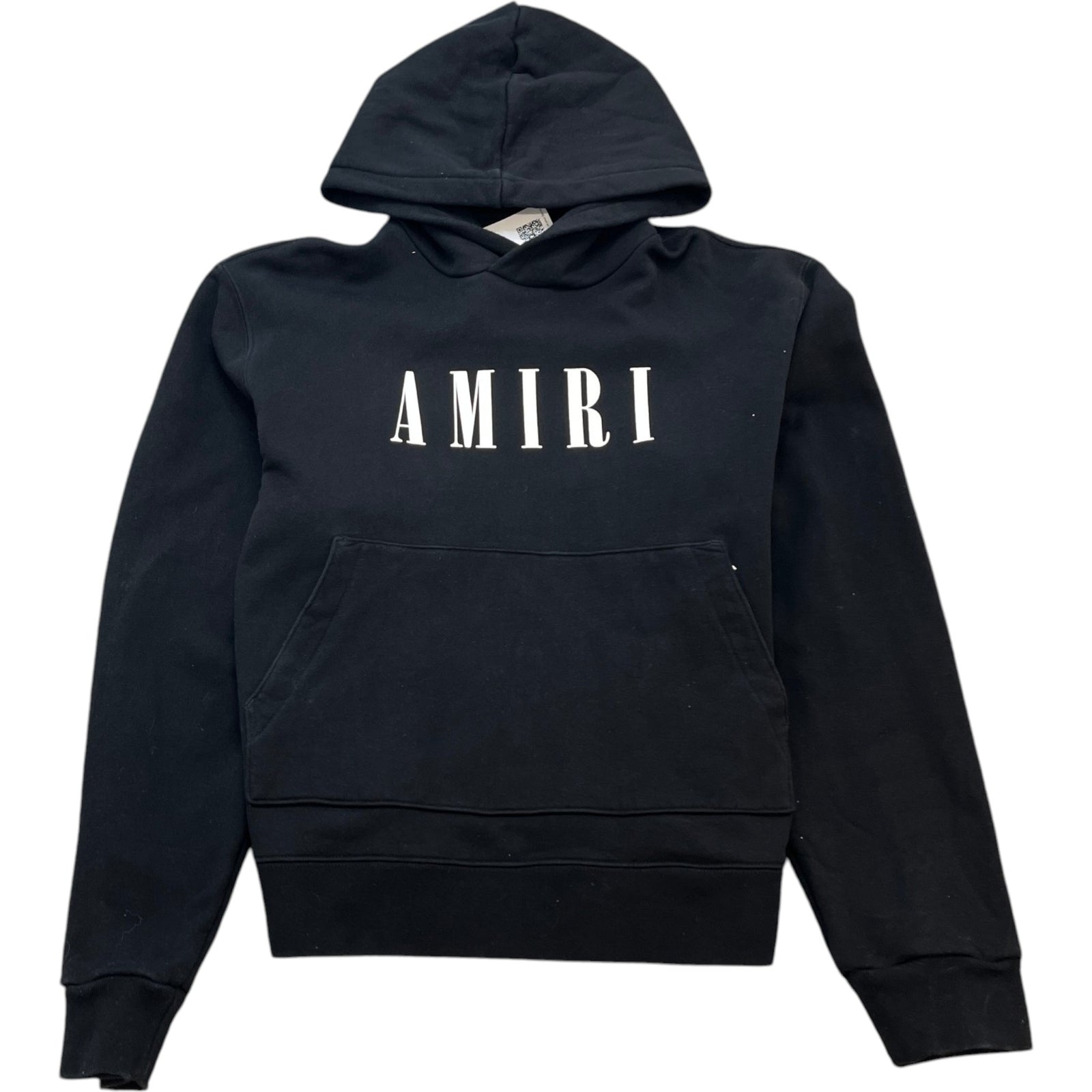 Men's Logo Print Hoodie Black Size XXL - Photo 1
