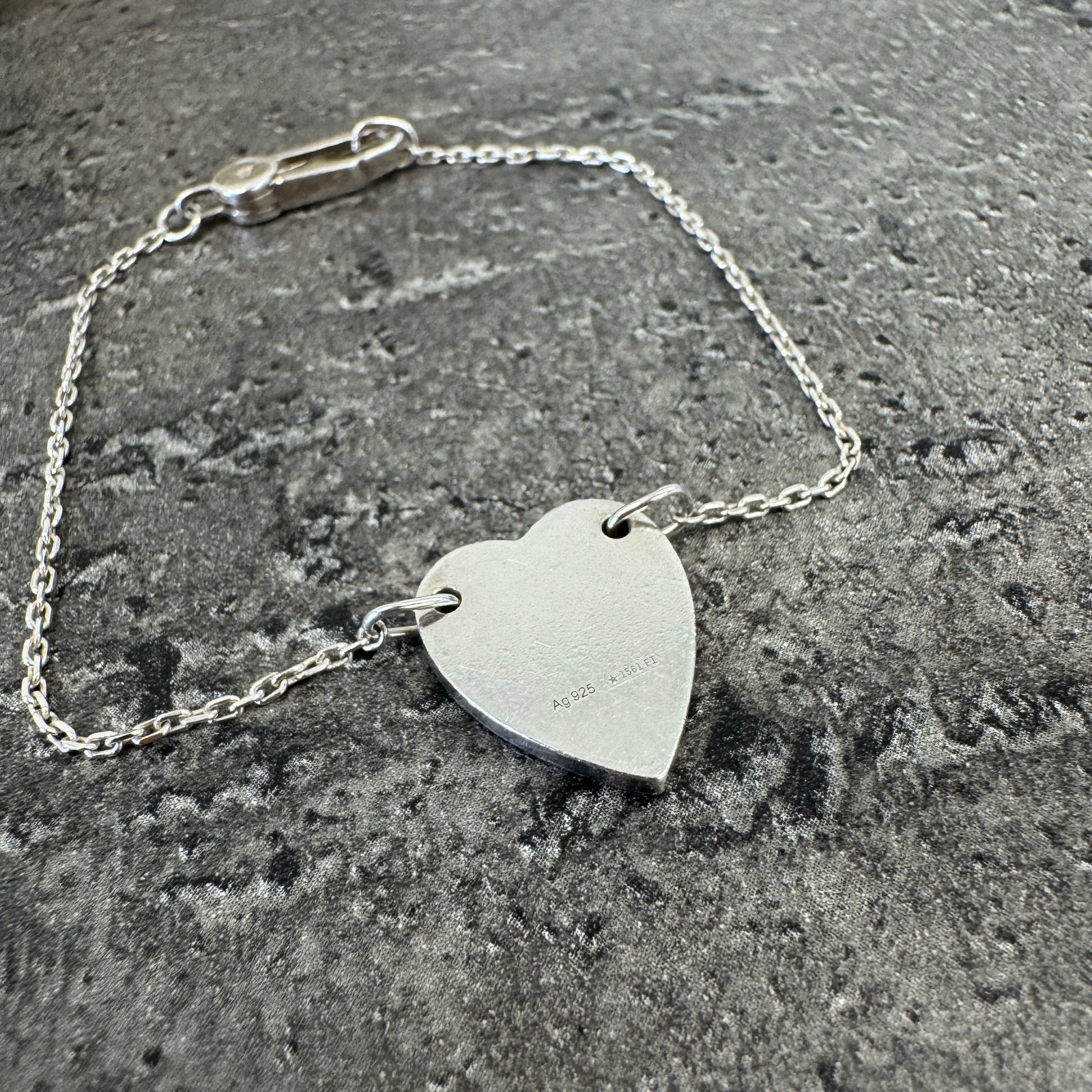Women's Trademark Heart Bracelet Silver - Photo 7